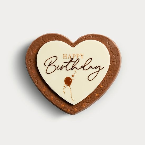 Greeting Heart "Happy Birthday"
