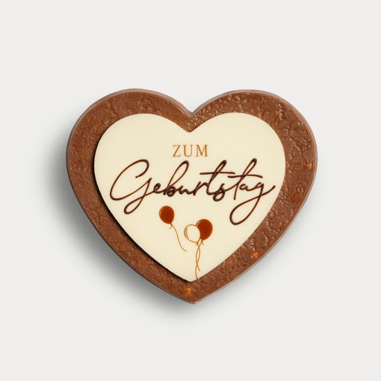 Greeting Heart "Zum Geburtstag"