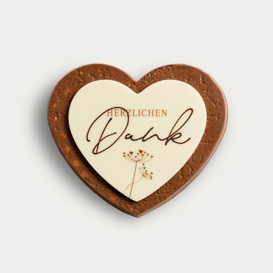 Greeting Heart "Herzlichen Dank"