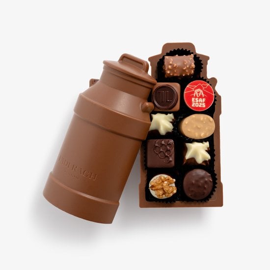 Milk Churn with Pralines 16 pcs ESAF