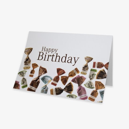 Carte de vœux Happy Birthday