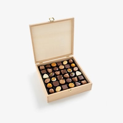 Praline Selection 72er Holzbox